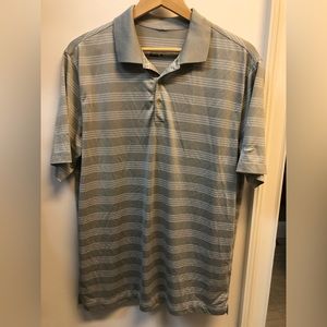 Men’s Large Dri-Fit Nike Golf Polo - Gray